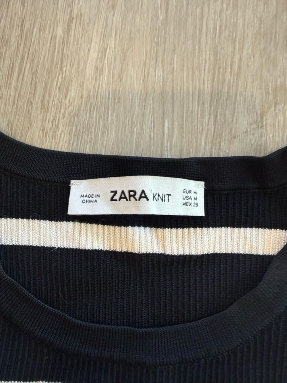 Zara Knit Top - Picture 3 of 3
